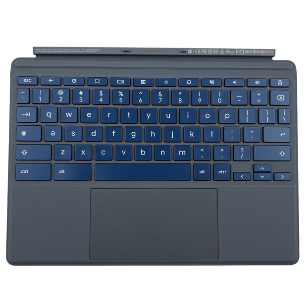 US TPN H101K Magnetic Keyboard for Chromebook X2 11 Da0023dx 11in Touchscreen Tablet, Magnetic Ultra Slim Keyboard with Touchpad, Portable Tablet Keyboard for Chromebook
