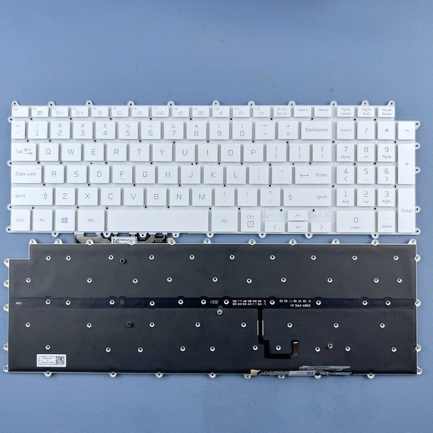 US White Backlit Keyboard For LG 17Z90P 17Z90P-G 17Z90P-K 17Z90P-N 17Z90P-G G.AA55A3 G.AA56G G.AA75N G.AA76Y G.AA78B G.AA78E1
