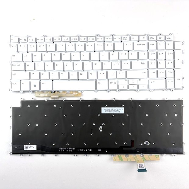 US White Backlit Keyboard For LG Gram 17Z90Q 17ZD90Q 17Z90Q-G 17Z90Q-K 17Z90Q-R 17Z90Q-R.AAS8U1 17ZB90Q 17Z90Q-GA5WK Series