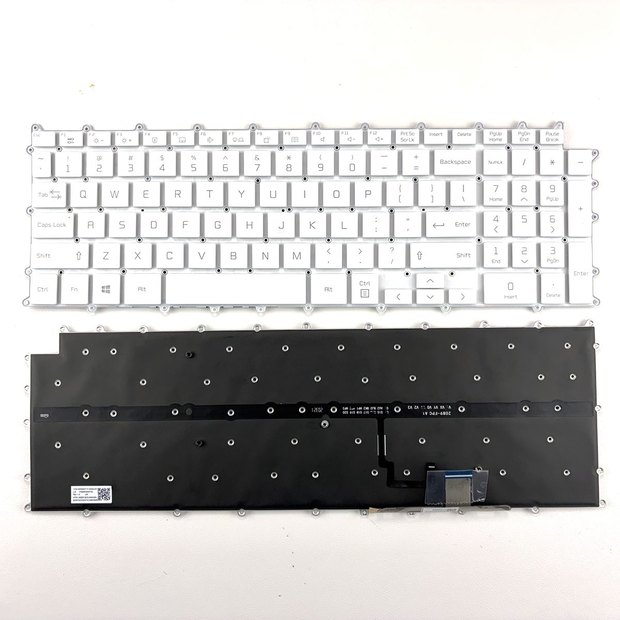 US White Laptop Keyboard for LG Gram 17Z90P 17Z90PE 17ZD90P 17Z90R 17Z90 17T90N -V 17Z95P 17Z90P-G 17Z90P-K 17Z90P-N Series