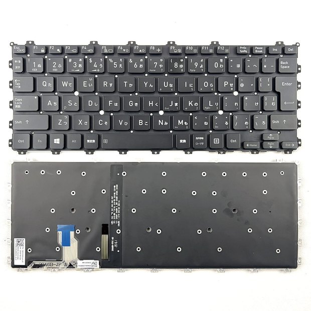 ニ代目 dynabook V8 V83HS VZHPL VZHU シリーズ 日本語キーボード オニキスブルー用 LD220902-8 G83C000L41JP