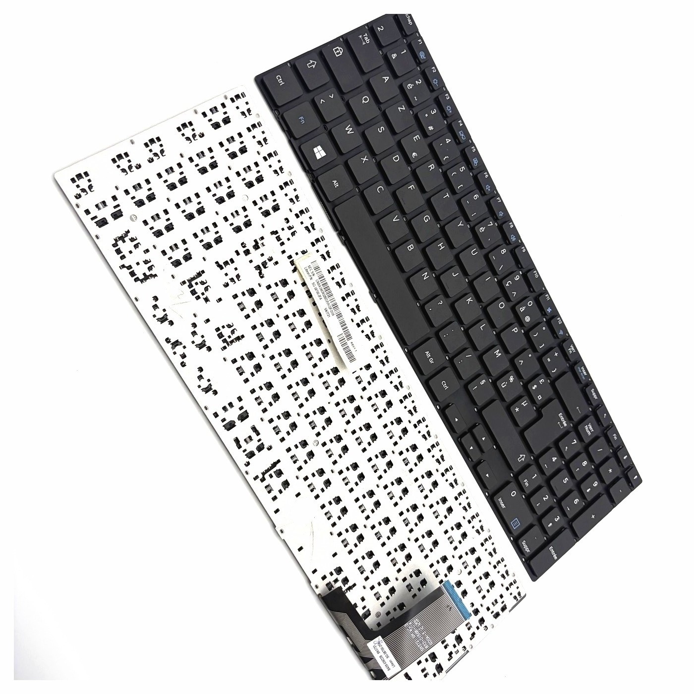 French Laptop Keyboard Frameless Without Frame For Samsung NP370R5E NP450R5E NP450R5V NP450R5J NP450R5U NP470R5E NP510R5E BA59-03622B