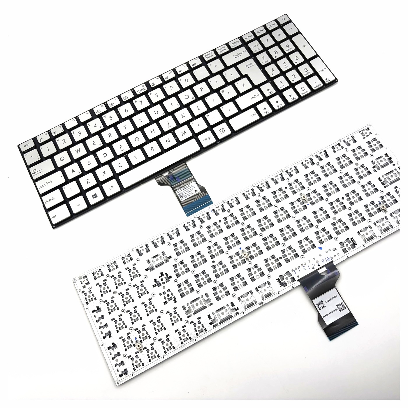 UK Laptop Keyboard With Frame For ASUS UX501 UX501J UX501JW UX501V UX501VW N501JW N501VW 0KN0-R72UK22