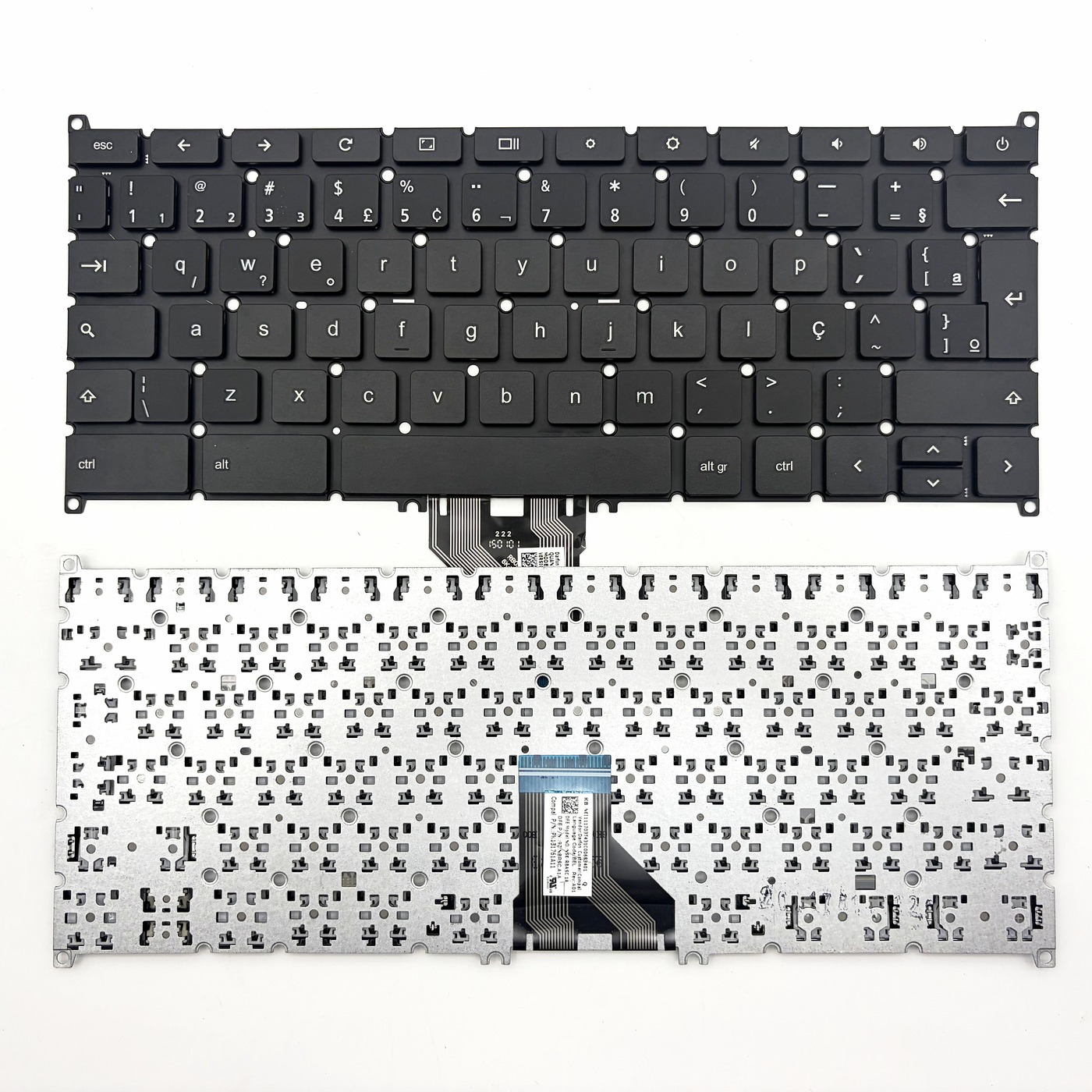 Brazil Laptop Keyboard Black For Acer Chromebook C720 C720P C730E C740 Series