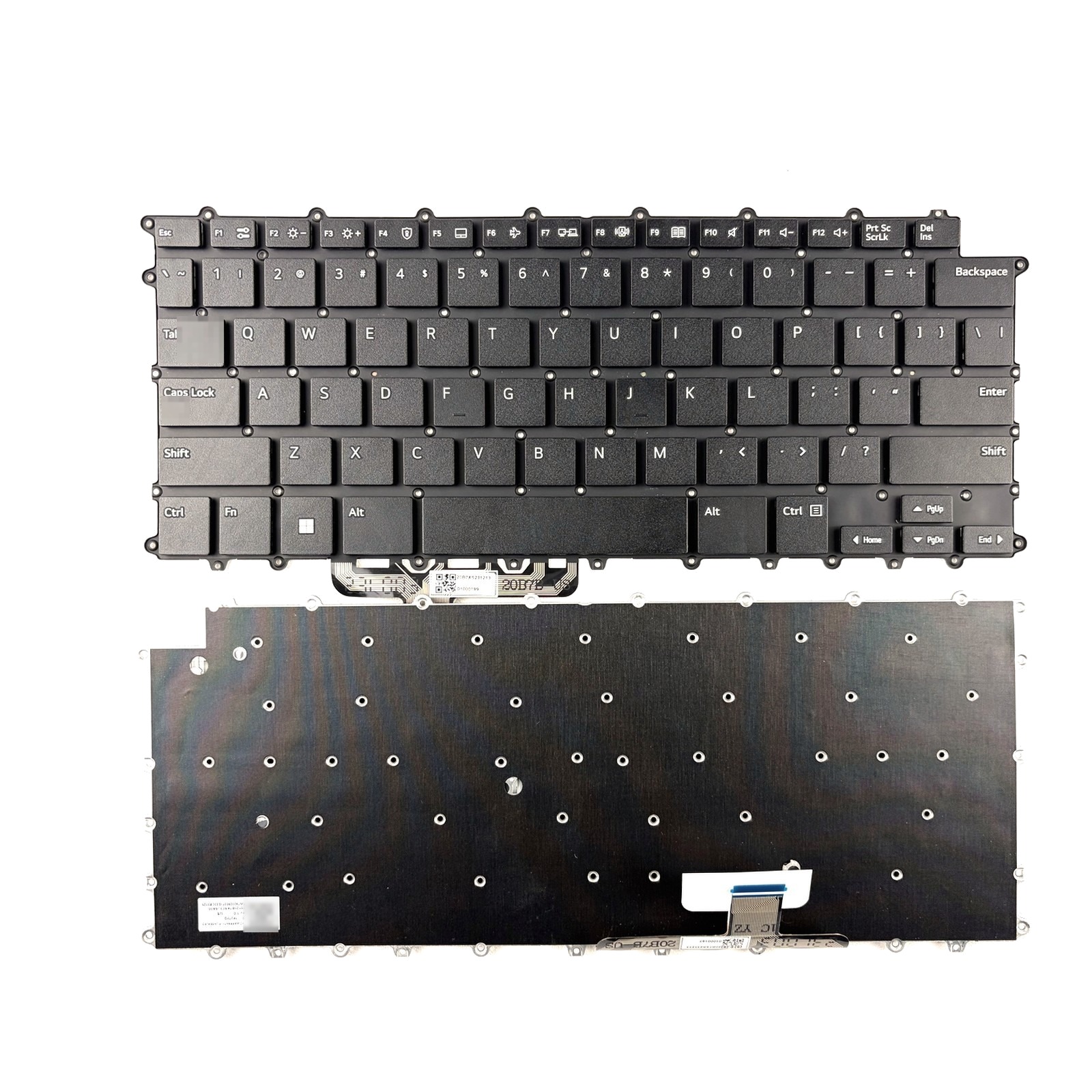 US Non-Backlit Laptop Keyboard Frameless Without Frame For LG 14U70Q 14U70Q-G 14U70Q-N Series — Needs C-cover