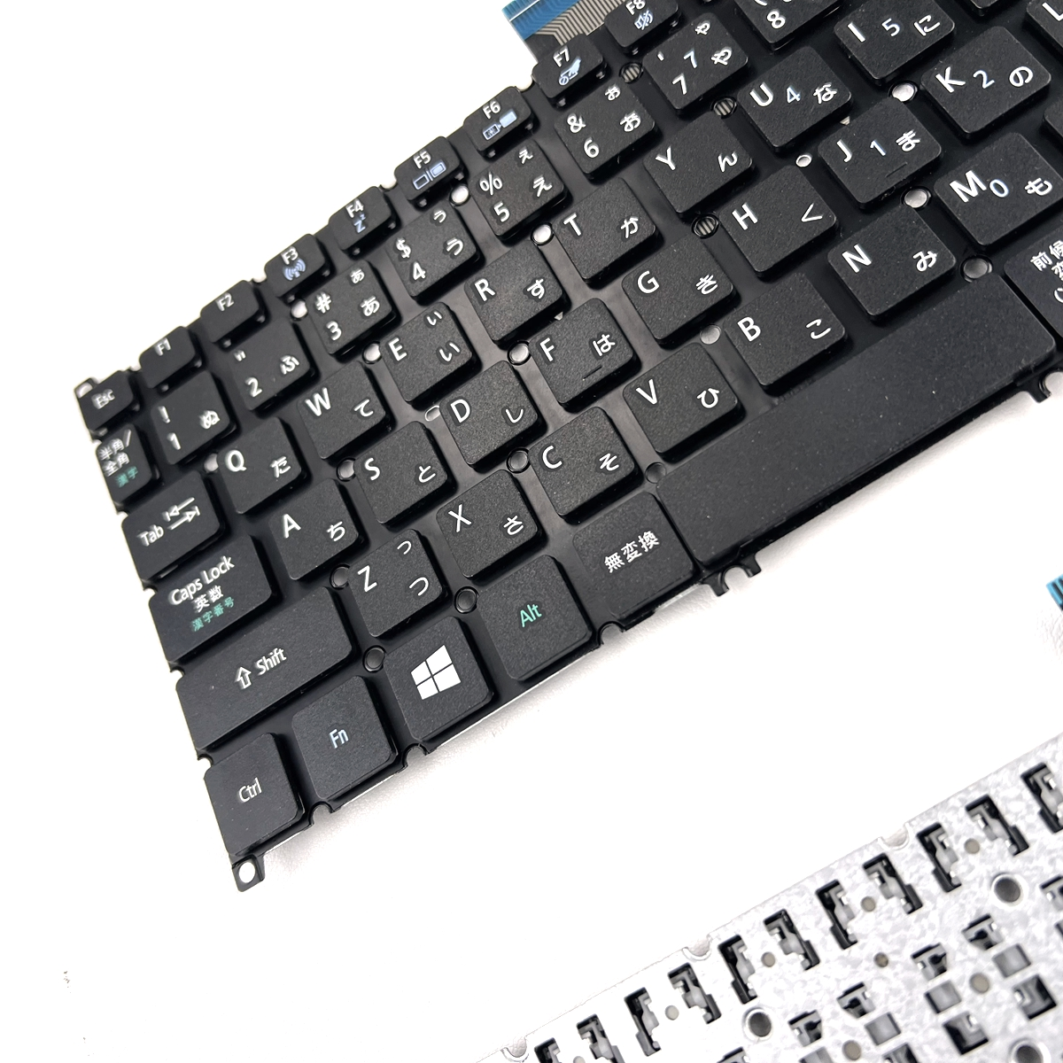 [COMOLADO] For Acer Aspire V5 122 V5-122P V5-132 132P V13 V3-371 E11 E3-112 E3-111 R3-131 N15W5シリーズ用 日本語ブラックバックライト付きノートパソコンキーボード   -7