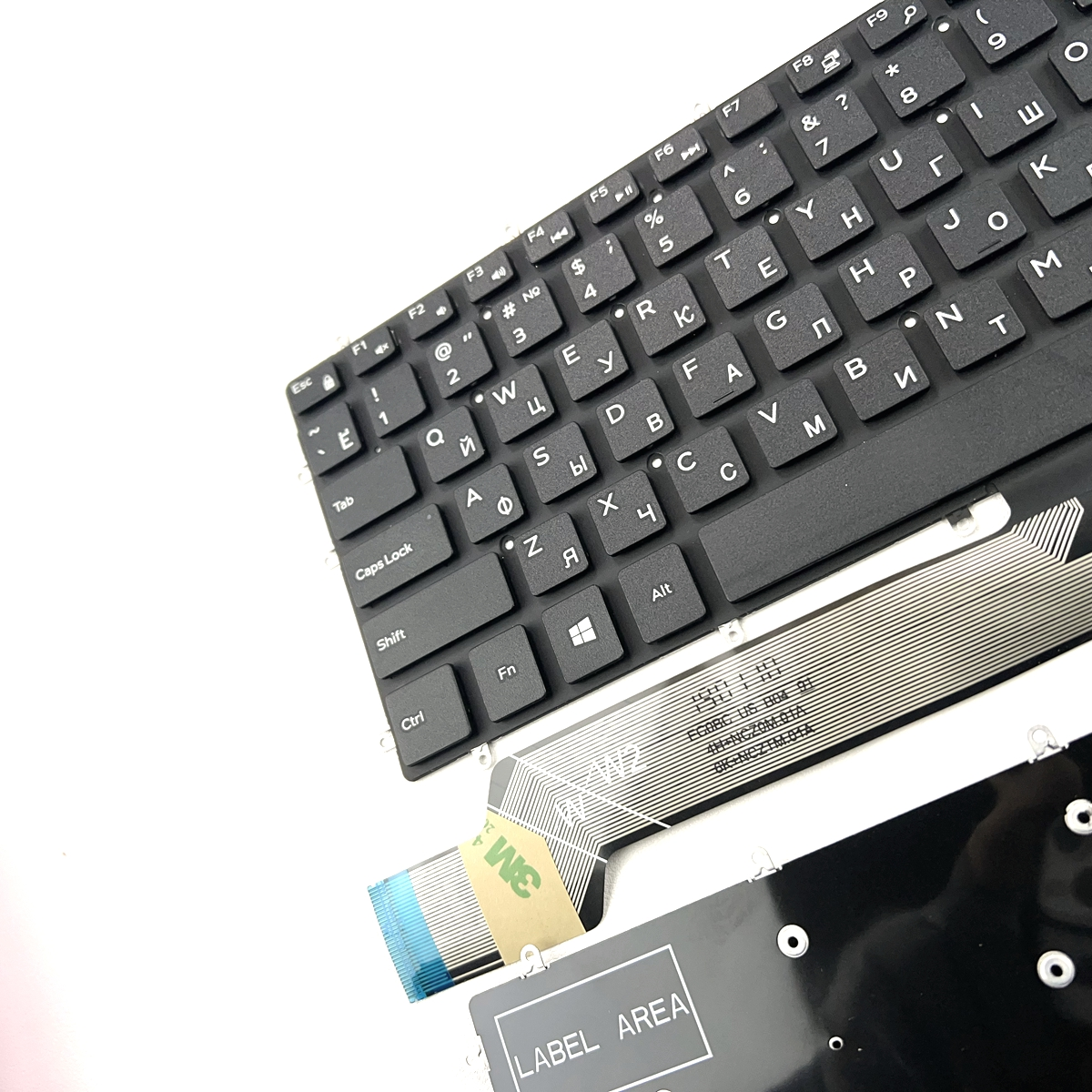 Russian Black Laptop Keyboard For DELL For Inspiron 5565 5567 5570 5575 5583 5770 5775 7566 7567 7577 5765 5767 7773 7778 7779 7786 2-in-1 Series  -3