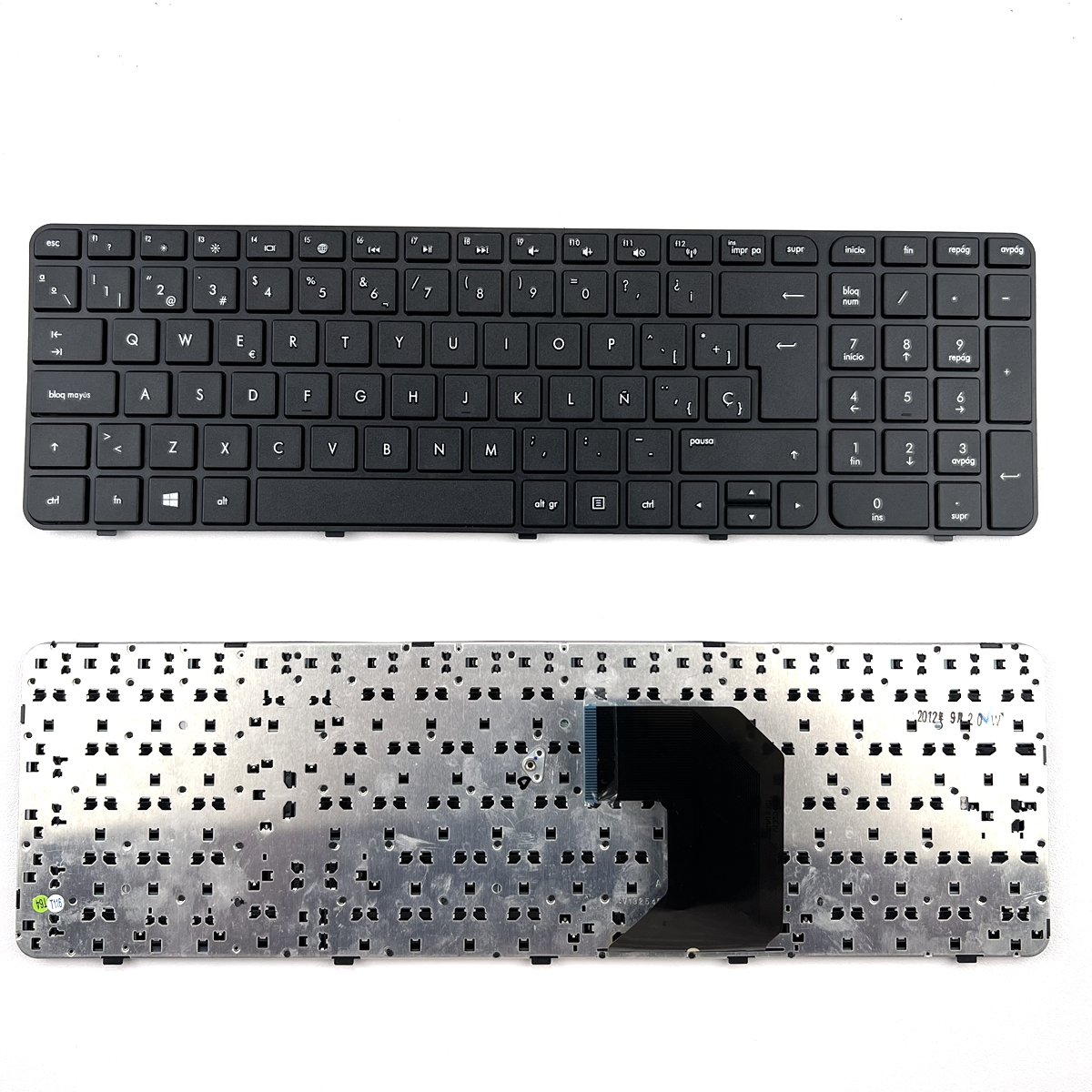 Spanish Laptop Replacement Keyboard for HP Pavilion G7-2000 G7Z-2000 G7-2100 G7-2200 G7-2300 G7z-2100 with Frame -1