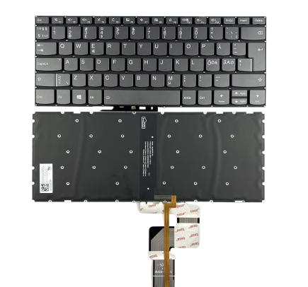 Nordic Backlit Laptop Keyboard For Lenovo Ideapad 3-14ADA05 3-14ITL05 3-14IIL05 3-14IGL05 3-14IML05 3-14ADA05 3-14ARE05 330-14IKB 330-14AST 330E-14IKB 330E-14AST Series【 Fast forward key】