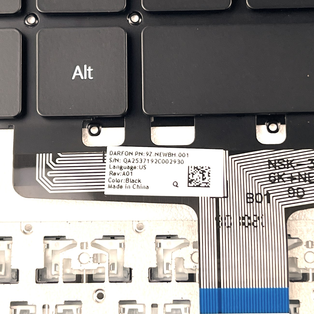 US Black Laptop Keyboard For HUAWEI Matebook13 WRT-W19 W29 W09 WX9 HNL-WFQ9 HNL-WFP9 WXX9 WFP9Q WRTB-WFH9L WFE9L MagicBook14 KPL-W00 W0X KPR-W19 VLR-WX9 VLR-W09 VLT-WX0 W50 W60 KPRC-WX0 W10 W20 Series -5