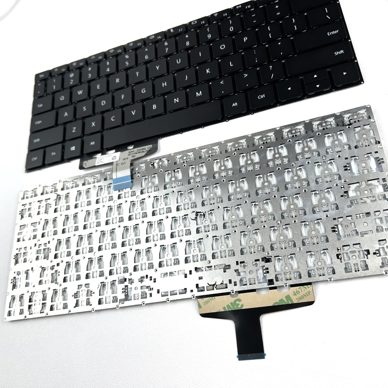 US Black Laptop Keyboard For HUAWEI Matebook13 WRT-W19 W29 W09 WX9 HNL-WFQ9 HNL-WFP9 WXX9 WFP9Q WRTB-WFH9L WFE9L MagicBook14 KPL-W00 W0X KPR-W19 VLR-WX9 VLR-W09 VLT-WX0 W50 W60 KPRC-WX0 W10 W20 Series -4