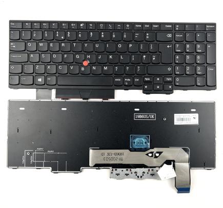 UK/Italian Laptop Keyboard For Lenovo ThinkPad L15 (Type 20U3, 20U4,20U7,20U8), L15 Gen 2 (Type 20X3 20X4) Series with Pointing Stick Without Backlight