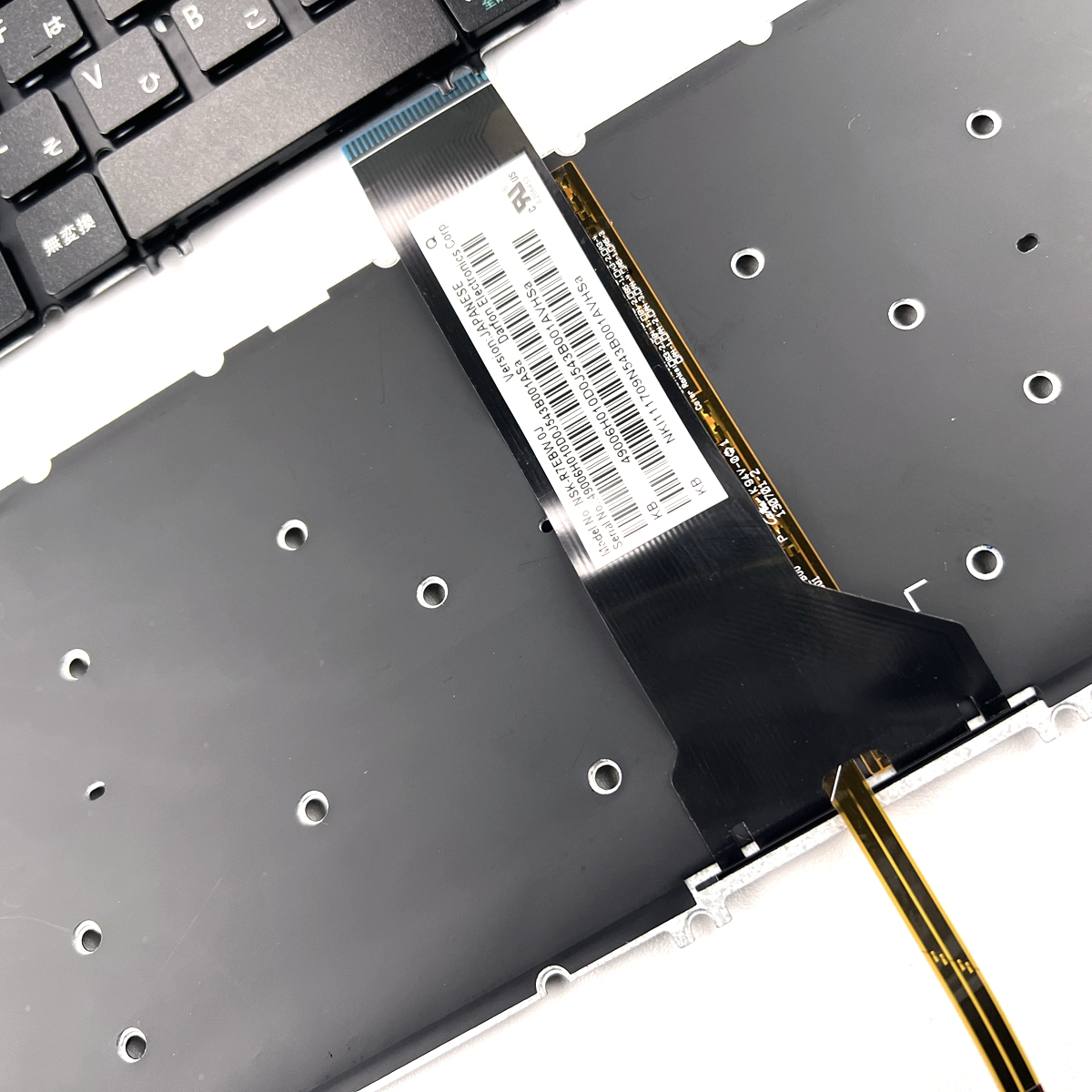 [COMOLADO] For Acer Aspire V5 122 V5-122P V5-132 132P V13 V3-371 E11 E3-112 E3-111 R3-131 N15W5シリーズ用 日本語ブラックバックライト付きノートパソコンキーボード   -4